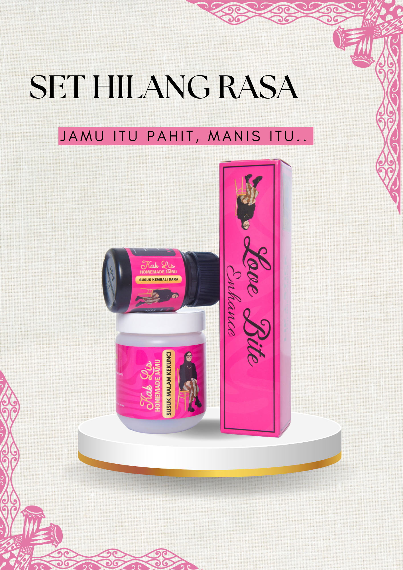 Set Hilang Rasa |SKD|SMK|LB|
