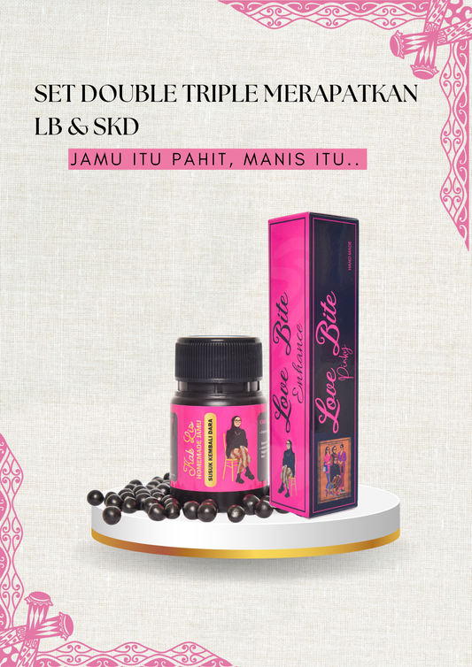 Set Double Triple Merapatkan